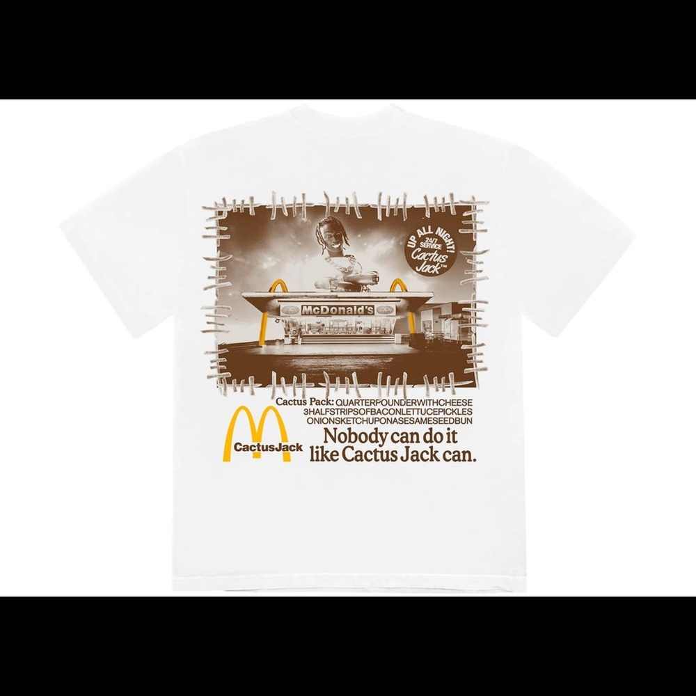 Travis Scott x McDonald's Vintage Action T-Shirt